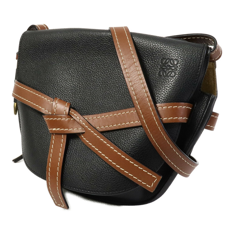LOEWE 牛皮皮革Gate Medium肩背袋-1