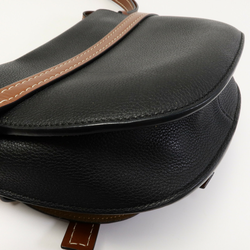 LOEWE 牛皮皮革Gate Medium肩背袋-11