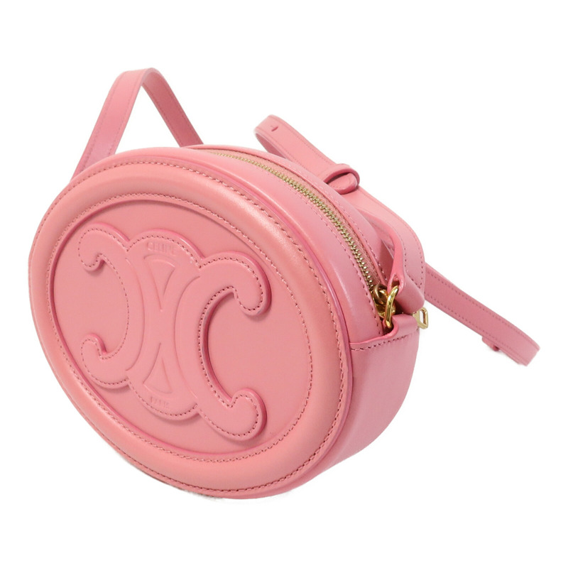 CELINE 牛皮皮革Cuir Triomphe Oval肩背袋-1