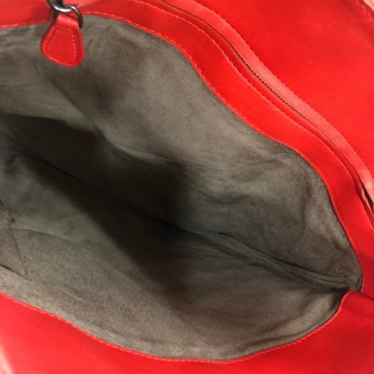 東區正精品㊣ BV BOTTEGA VENETA 紅色編織方形手提包 RZ0541-5