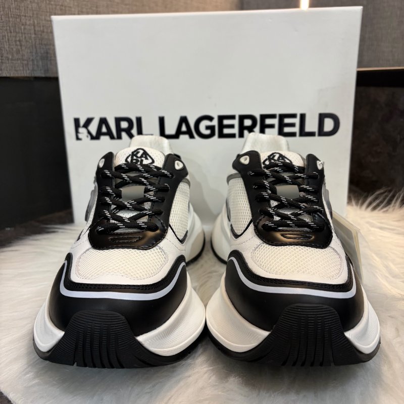 KARL 黑白拚色運動鞋-2