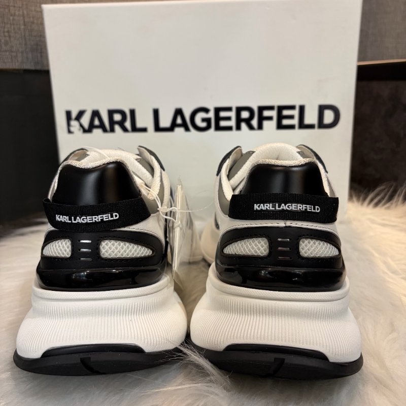 KARL 黑白拚色運動鞋-3
