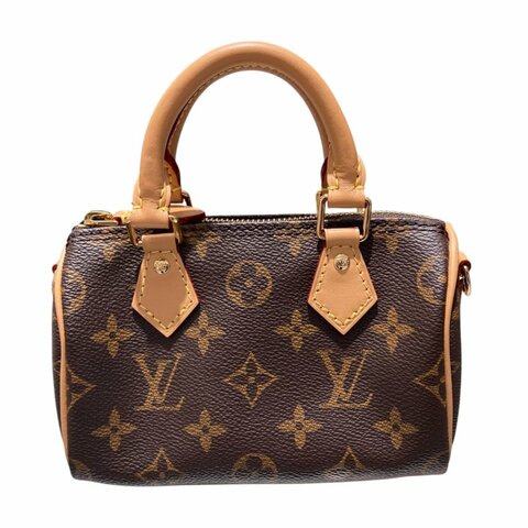 LOUIS VUITTON 路易威登 NANO SPEEDY 老花