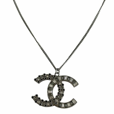 CHANEL CC 水鑽 頸鏈