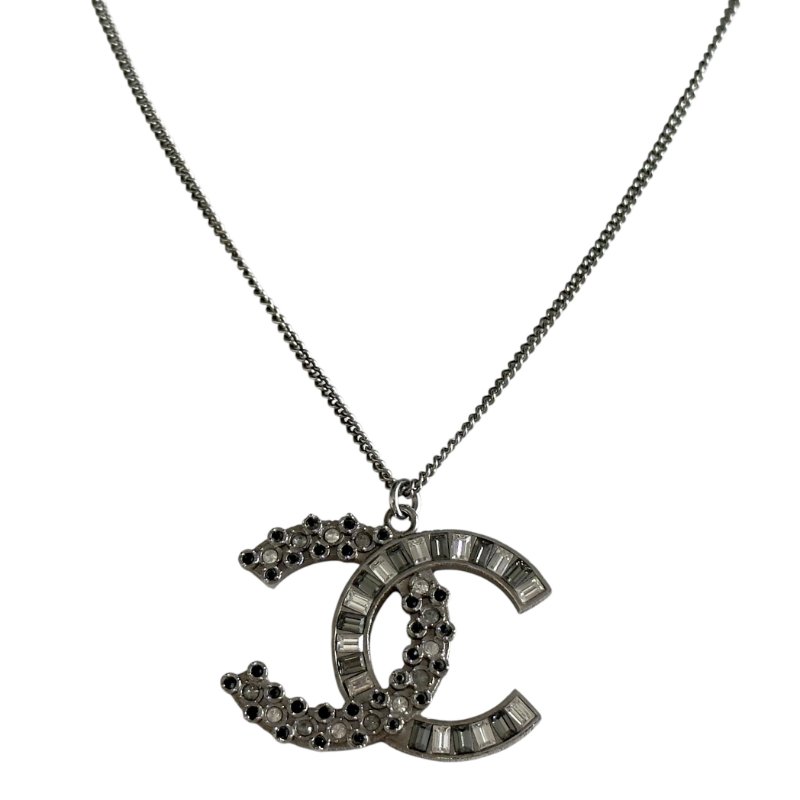 CHANEL CC 水鑽 頸鏈-0