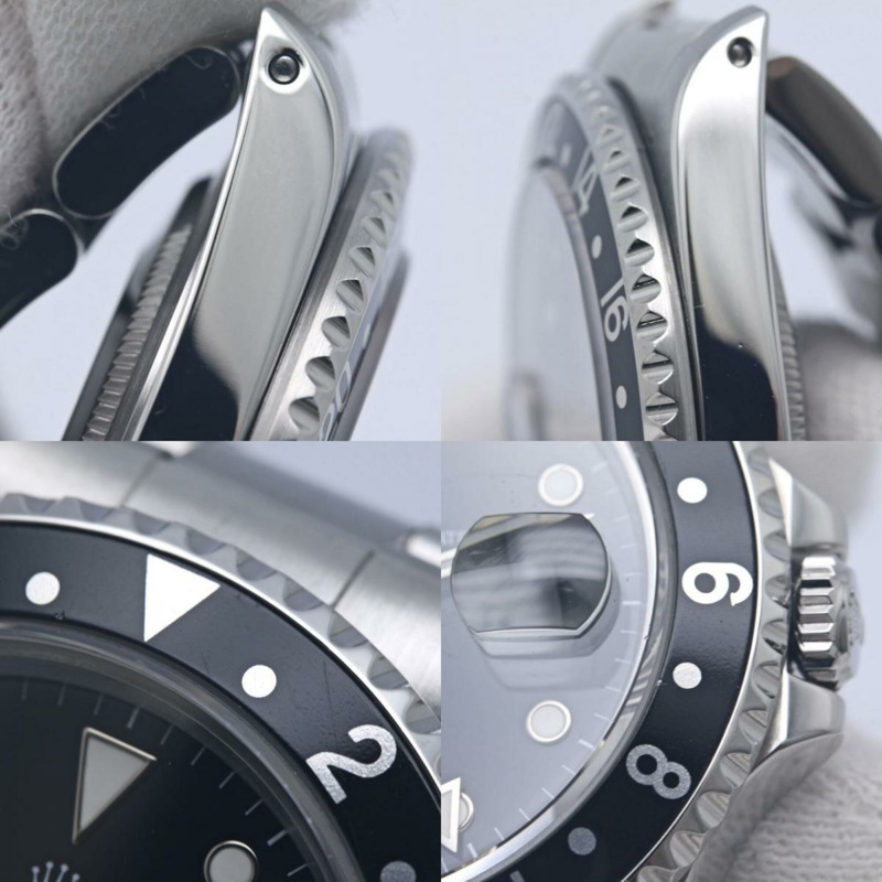 勞力士格林尼治型 II 單扣 16700 全氚夜光男士腕錶 SS 40372-7