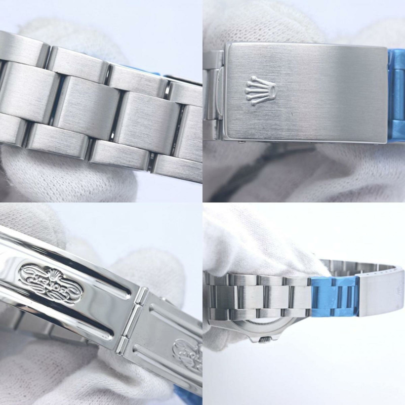 勞力士格林尼治型 II 單扣 16700 全氚夜光男士腕錶 SS 40372-9