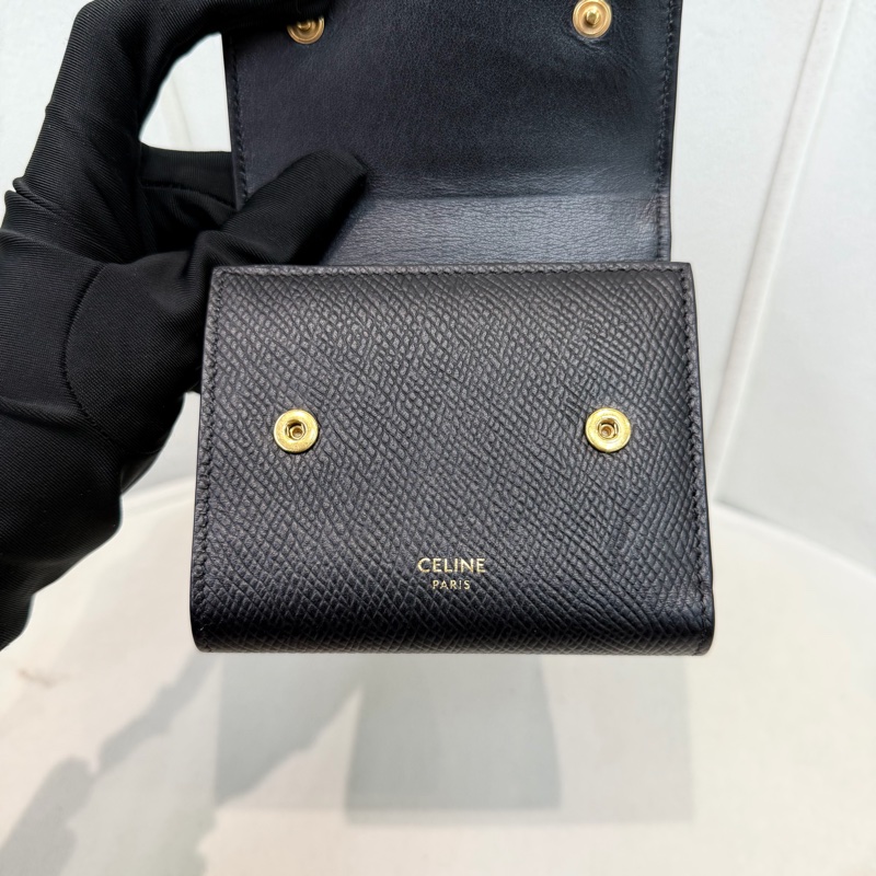 CELINE 牛皮Trifold Wallet 三折短夾 XB826-26