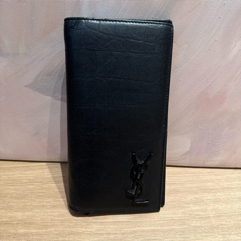YSL 男士長夾 黑LoGo女生可用