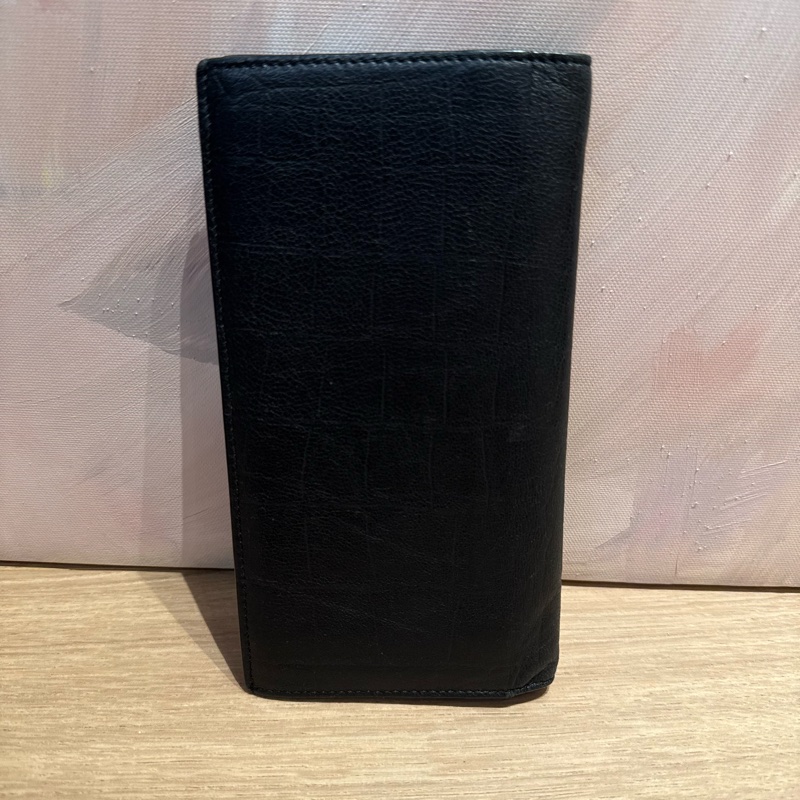 YSL 男士長夾 黑LoGo女生可用-6