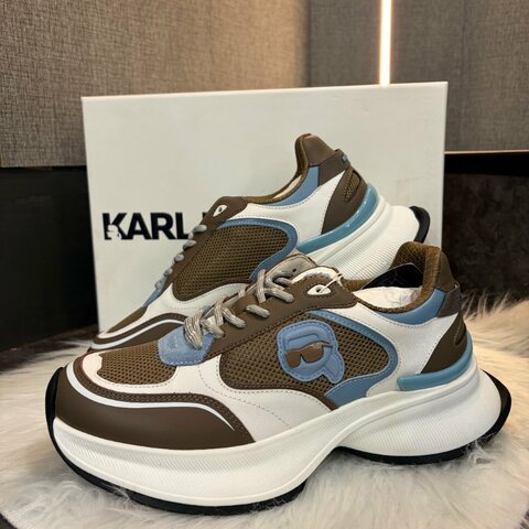 KARL 咖啡拚色運動鞋