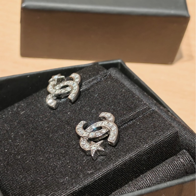 Chanel 21A earrings 星星耳釘-1