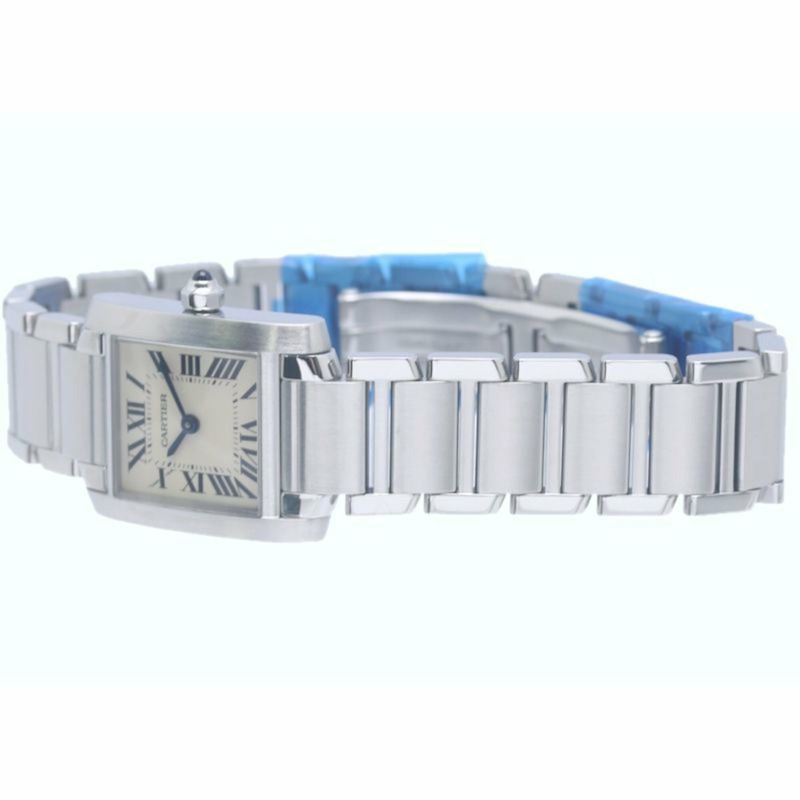 卡地亞 Cartier Tank Française SM 最終版 W51008Q3 女士腕錶 SS 40352-2
