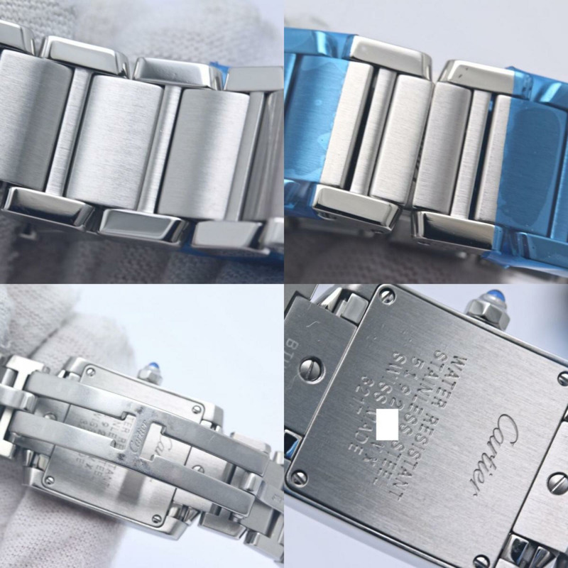 卡地亞 Cartier Tank Française SM 最終版 W51008Q3 女士腕錶 SS 40352-9