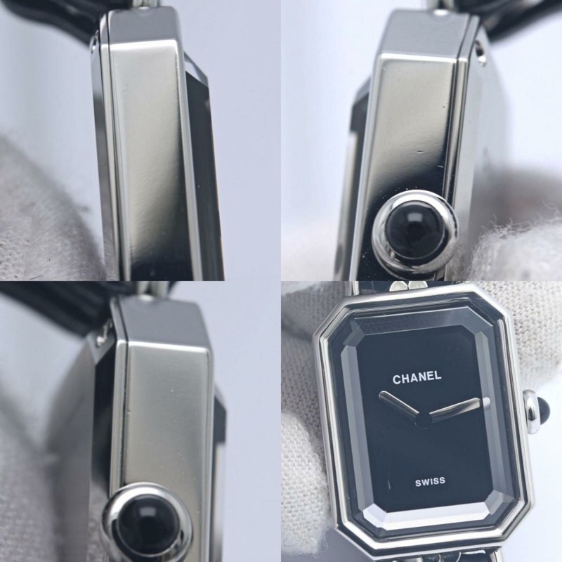 香奈兒 Premiere Late Model S 碼 H0451 女士腕錶 不鏽鋼 x 牛皮錶帶 40354-5