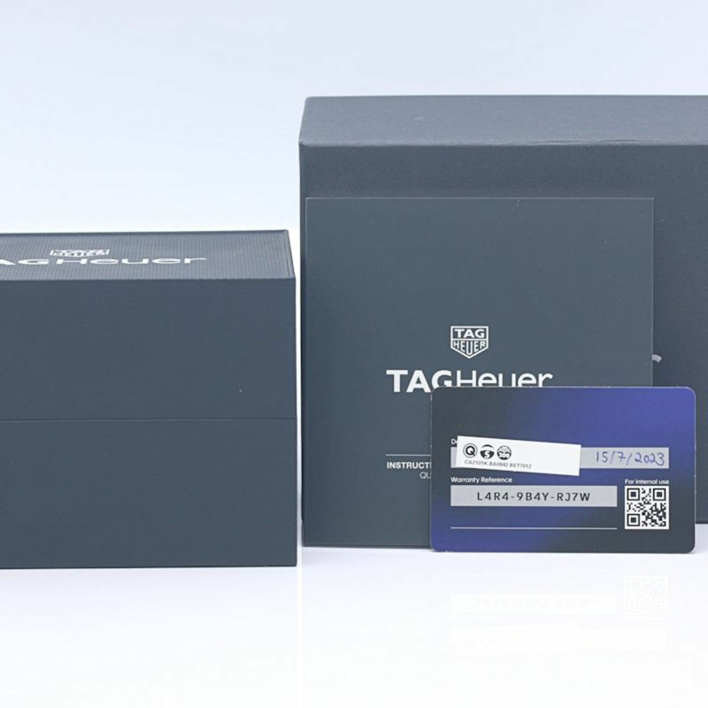 TAG Heuer 豪雅一級方程式計時碼錶 CAZ101K.BA0842 男士腕錶 不鏽鋼 40383-23