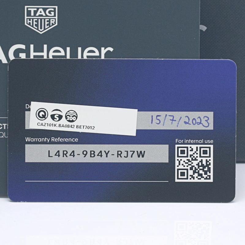TAG Heuer 豪雅一級方程式計時碼錶 CAZ101K.BA0842 男士腕錶 不鏽鋼 40383-24