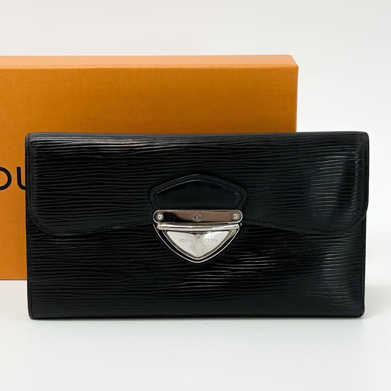 🌷Louis Vuitton 水波紋長夾錢包皮夾｜經典花紋✦fufu style 精品✦ 氣質款｜皮夾.錢包-1