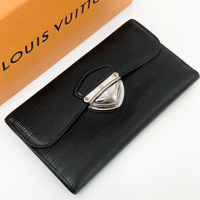 🌷Louis Vuitton 水波紋長夾錢包皮夾｜經典花紋✦fufu style 精品✦ 氣質款｜皮夾.錢包-4