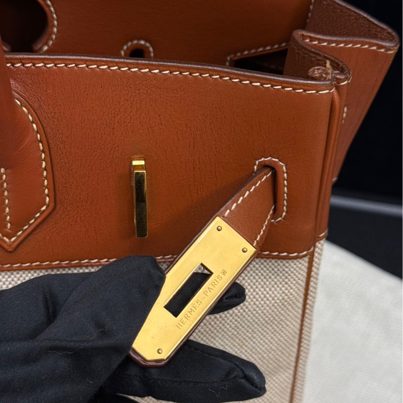 愛馬仕圈X刻马鞍皮 Birkin 32,狀態非常不錯-7