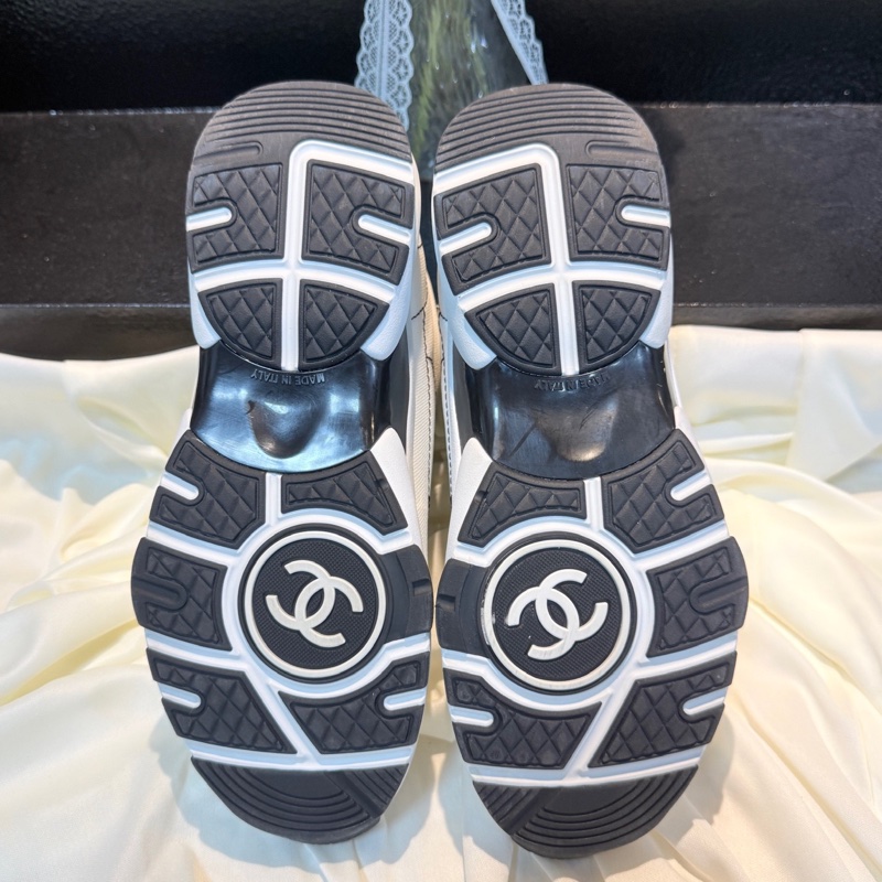 CHANEL/香奈兒 25C黑白漫畫運動鞋 36碼-5