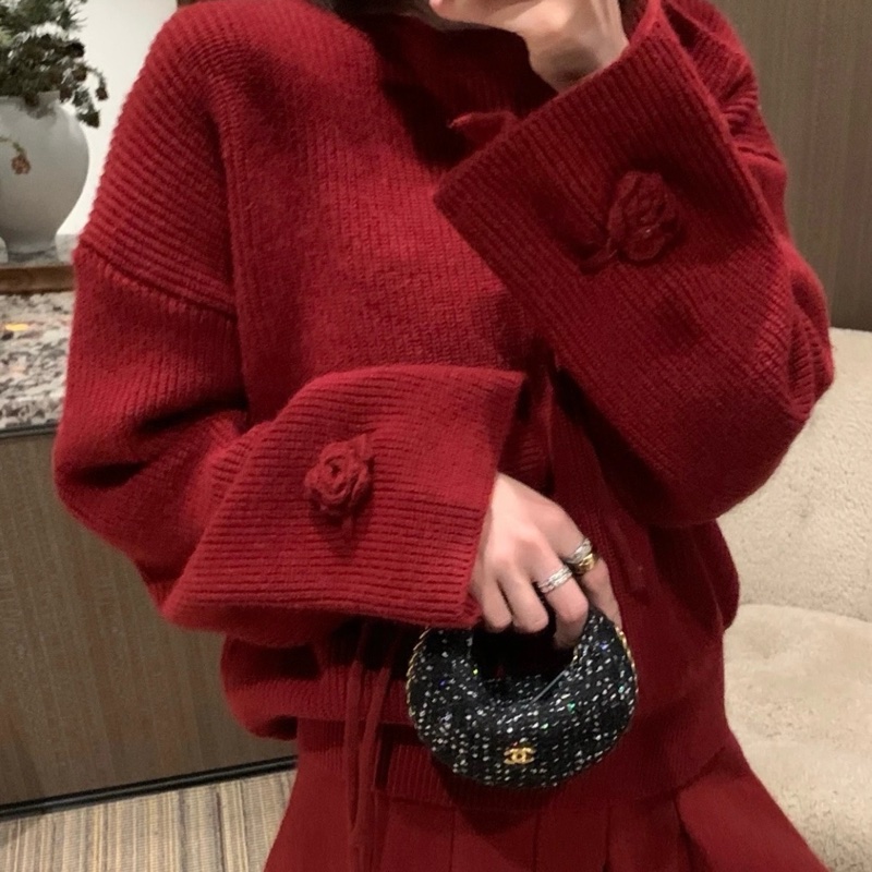✨99新Chanel/香奈兒25A高級手工坊系列mini呼啦圈包月牙包手腕包 黑色❤️正品保障-8