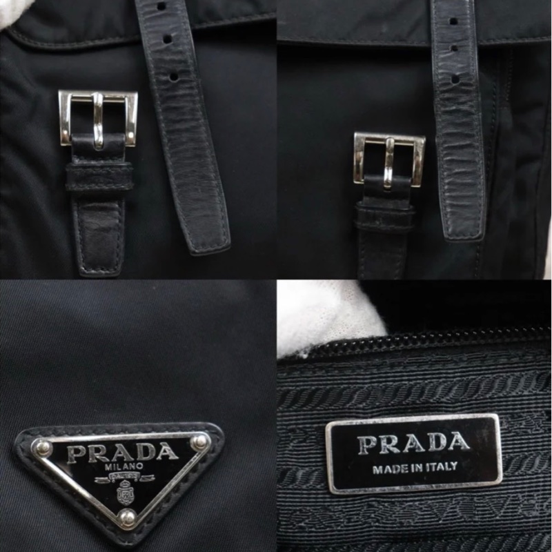 「JL精品代購」9新 Prada 郵差包-8