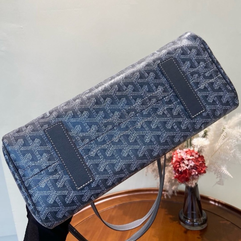 9.9新✨GOYARD 戈雅Rouette 小號 灰色塗層帆布老花單肩包❤️正品保障-4