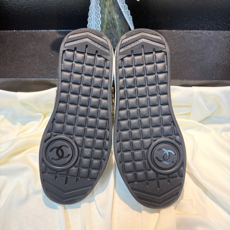 CHANEL/香奈兒 24B黑白雙C熊貓運動鞋 36碼-7