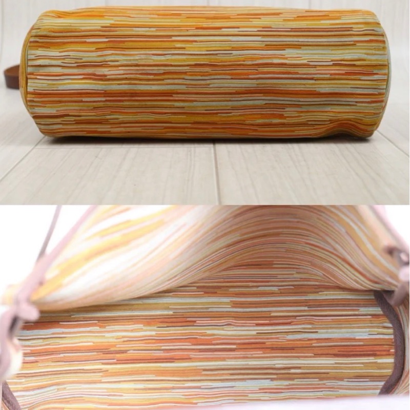 「JL精品代購」9新 愛馬仕Hermes 絕版羊切皮herbag 30 兩包可替換-7