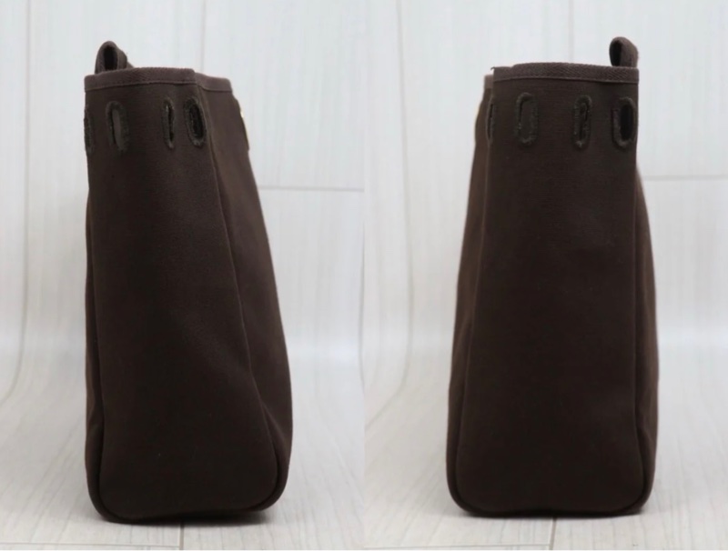 「JL精品代購」9新 愛馬仕Hermes 絕版羊切皮herbag 30 兩包可替換-14