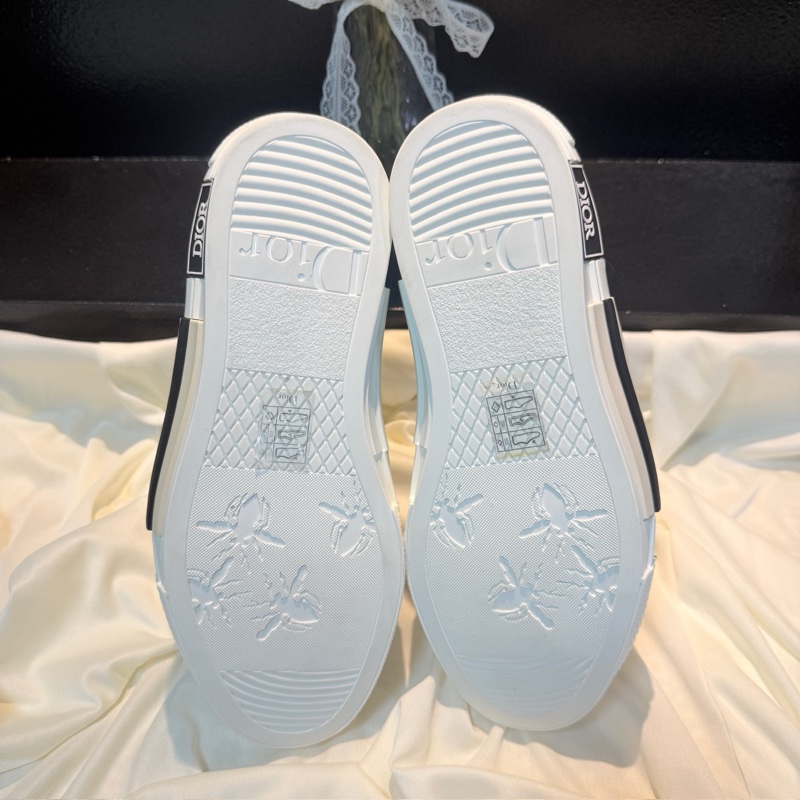 Dior/迪奧 B27黑白DR滿印休閒鞋 37碼-5