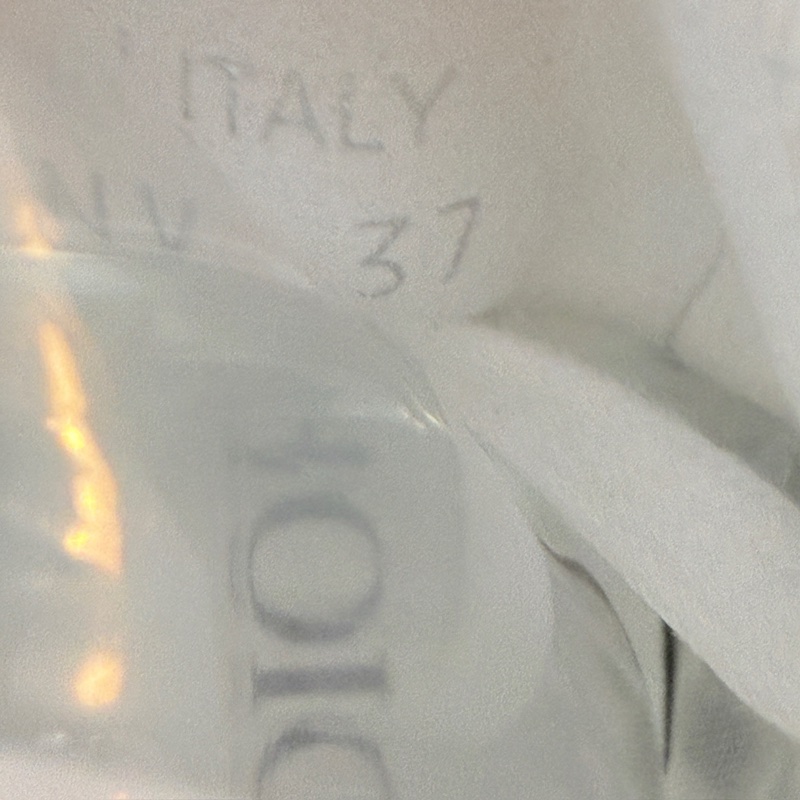 Dior/迪奧 B27黑白DR滿印休閒鞋 37碼-7