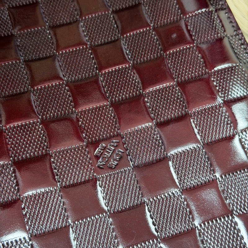 LV 2000年秋冬限量款漆皮棋盤格鏈條盒子手提包-6