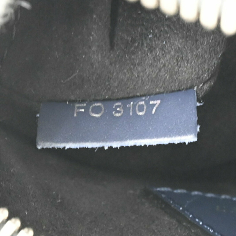 路易威登 (LOUIS VUITTON) Danube PM 單肩背包 Epi Monogram Eclipse 黑/海軍藍 M53421-10