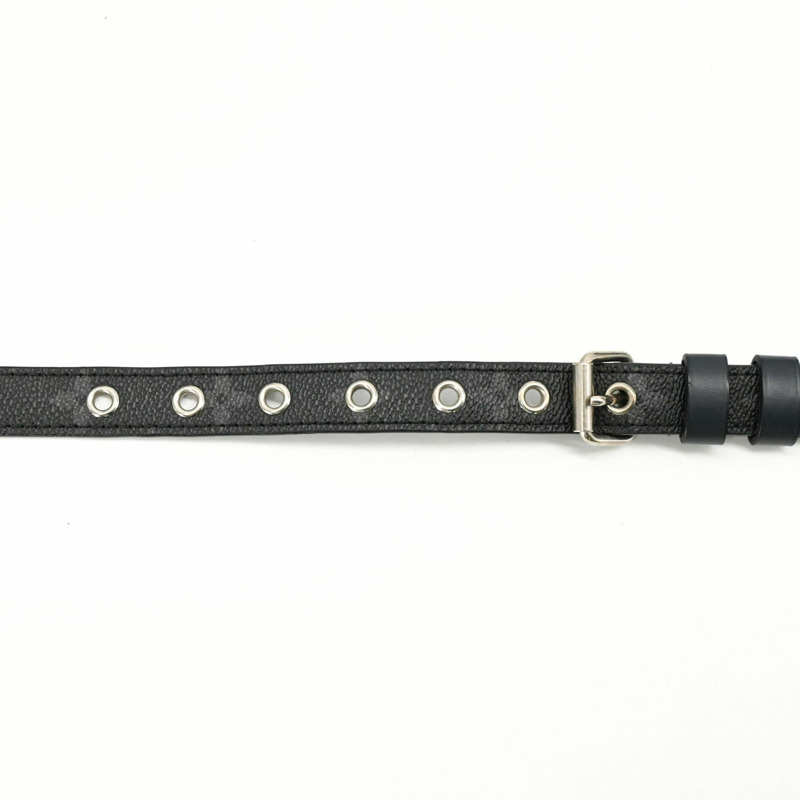 路易威登 (LOUIS VUITTON) Danube PM 單肩背包 Epi Monogram Eclipse 黑/海軍藍 M53421-13