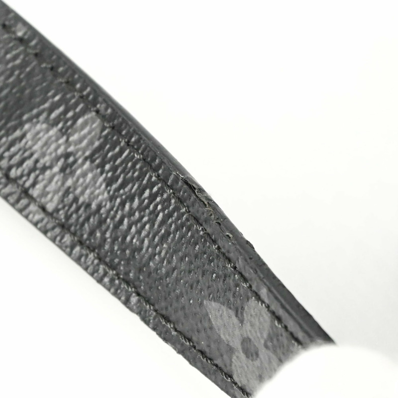 路易威登 (LOUIS VUITTON) Danube PM 單肩背包 Epi Monogram Eclipse 黑/海軍藍 M53421-16