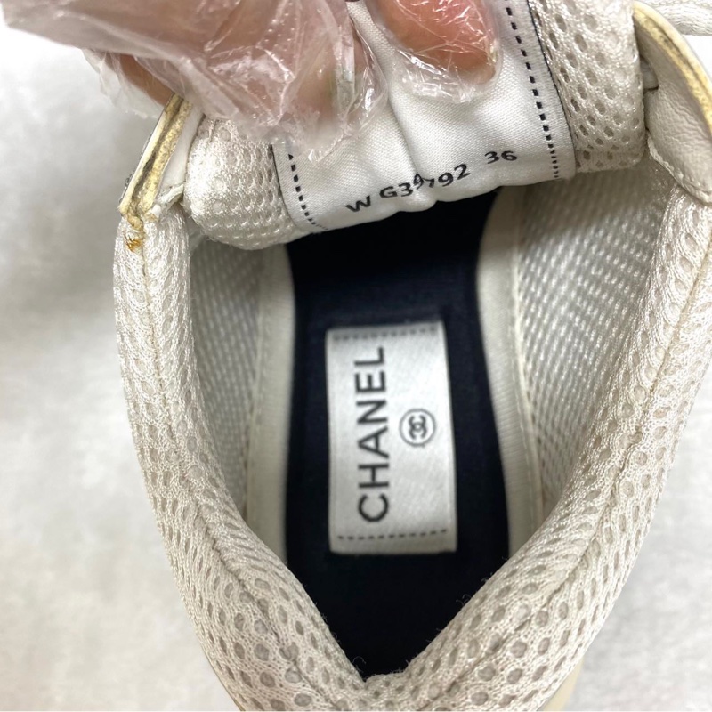 CHANEL 香奈兒 23C 銀角大王 低幫 運動鞋 尺碼：36碼-4