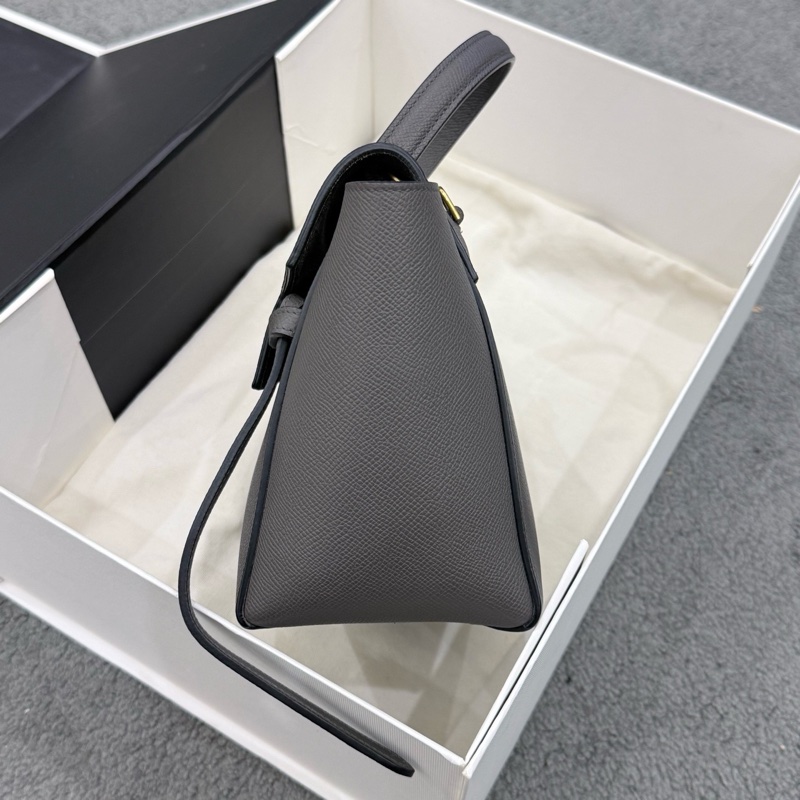 Celine 鯰魚包 Nano 牛皮 大象灰-1