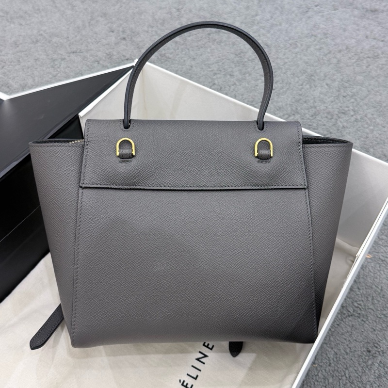 Celine 鯰魚包 Nano 牛皮 大象灰-2