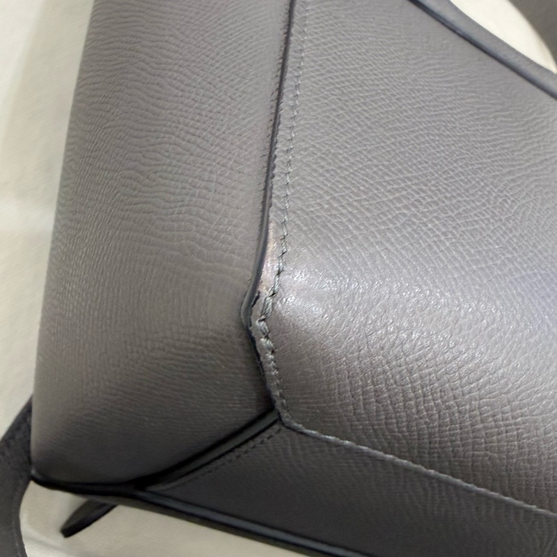 Celine 鯰魚包 Nano 牛皮 大象灰-7