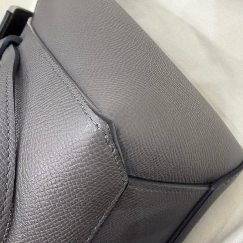 Celine 鯰魚包 Nano 牛皮 大象灰-8