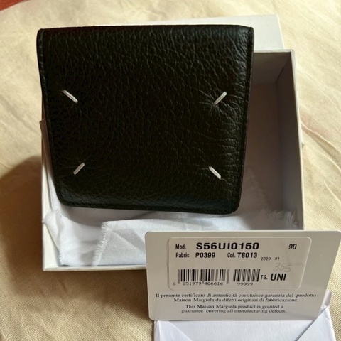 Maison Margiela Trifold Leather Wallet/ 馬吉拉 三折皮革硬幣錢包