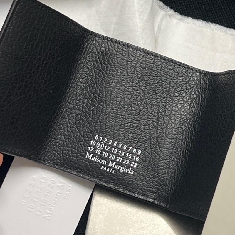 Maison Margiela Trifold Leather Wallet/ 馬吉拉 三折皮革硬幣錢包-5