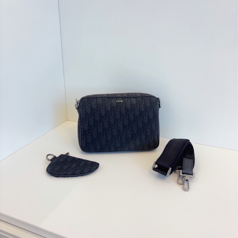 ✨Dior saddle 郵差包 三合一 98新 黑色很少見🖤-5