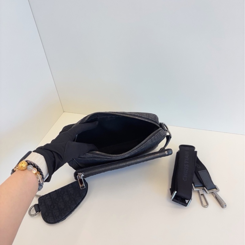 ✨Dior saddle 郵差包 三合一 98新 黑色很少見🖤-7