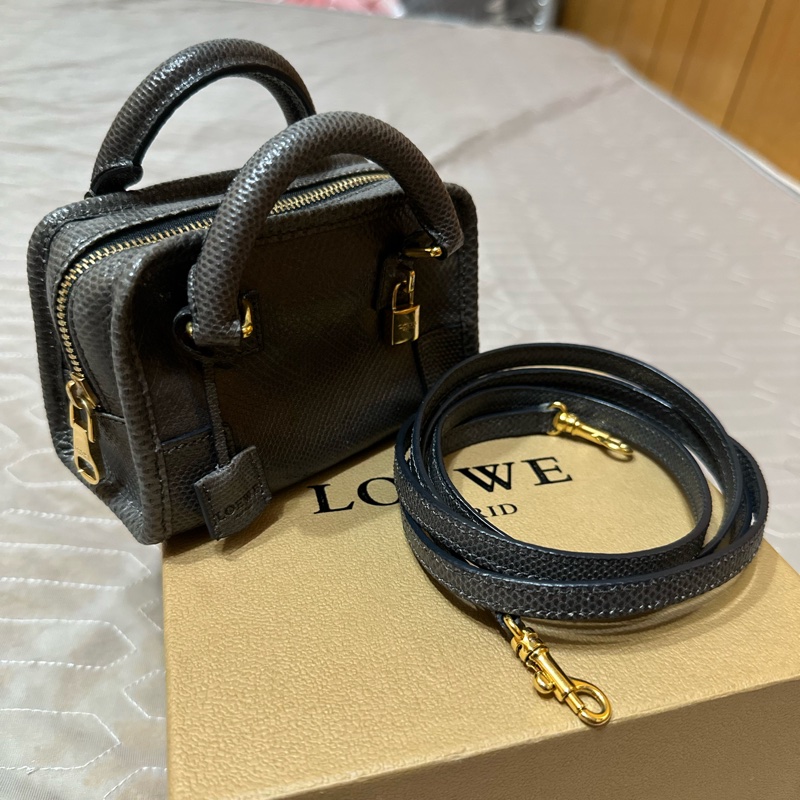 Loewe水蛇皮 超迷你包 小廢包-1