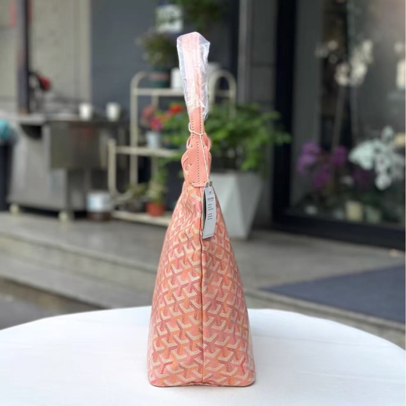 Goyard Hobo限量款炫彩樱花粉-2