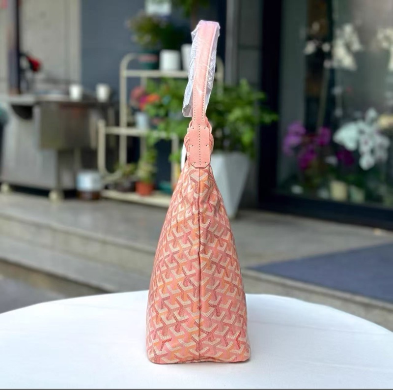 Goyard Hobo限量款炫彩樱花粉-3
