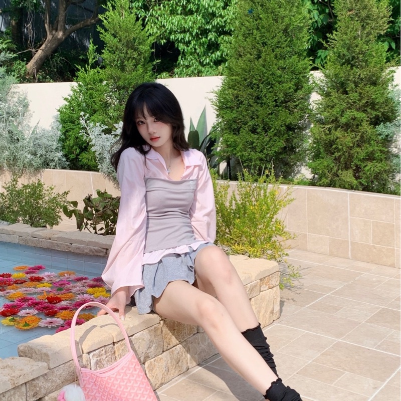 Goyard Hobo限量款炫彩樱花粉-7